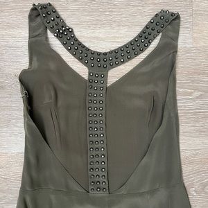 Stud Backless Dress